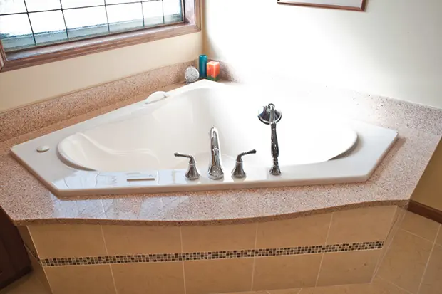 large kitchen island with seating and open concept layout